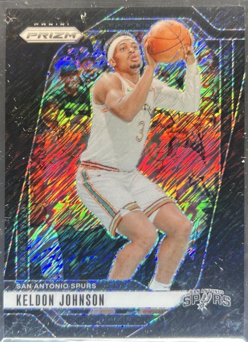 Keldon Johnson [Black Shimmer FOTL] #24