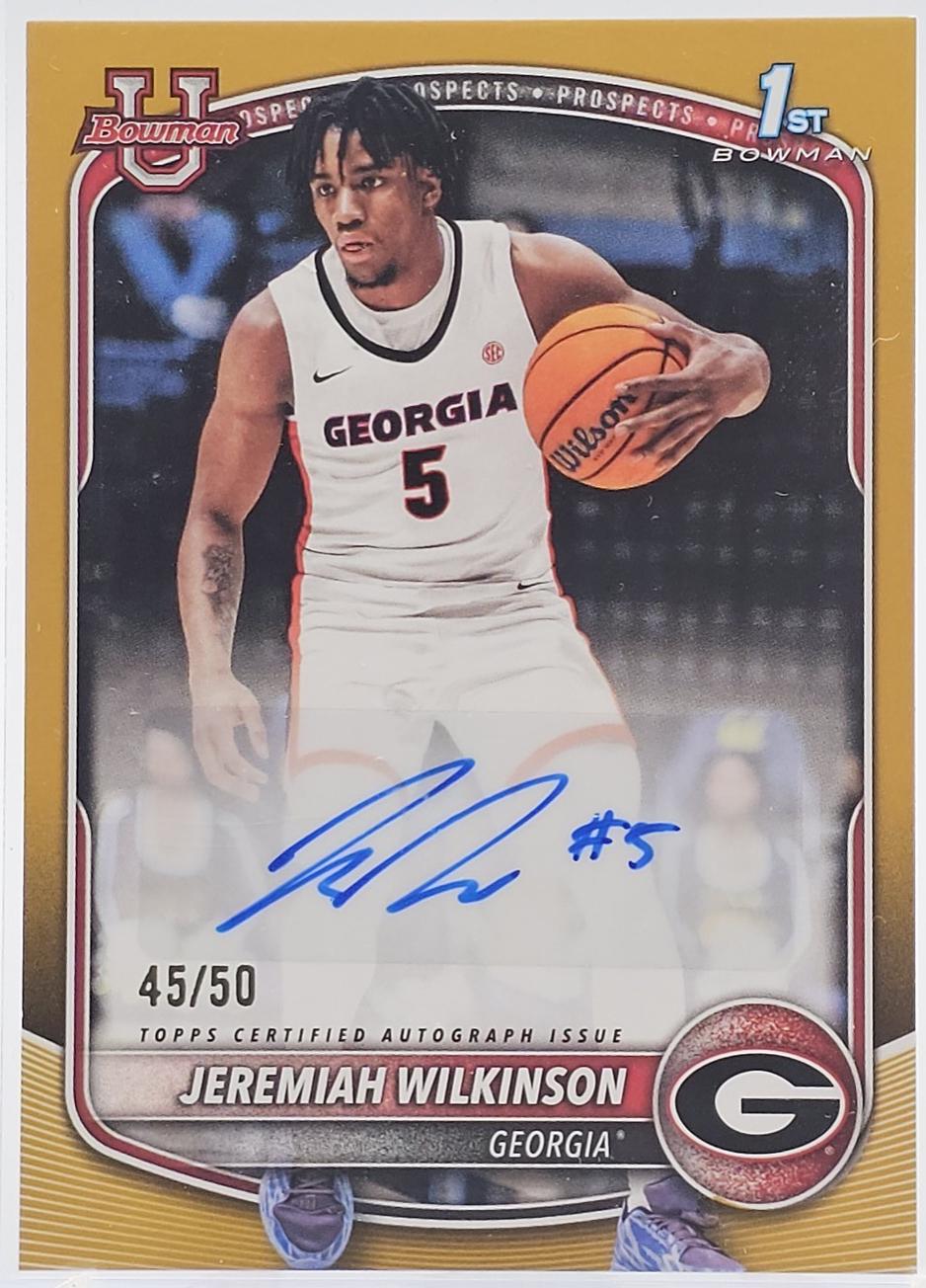 Jeremiah Wilkinson [Gold Border] #PA-JW