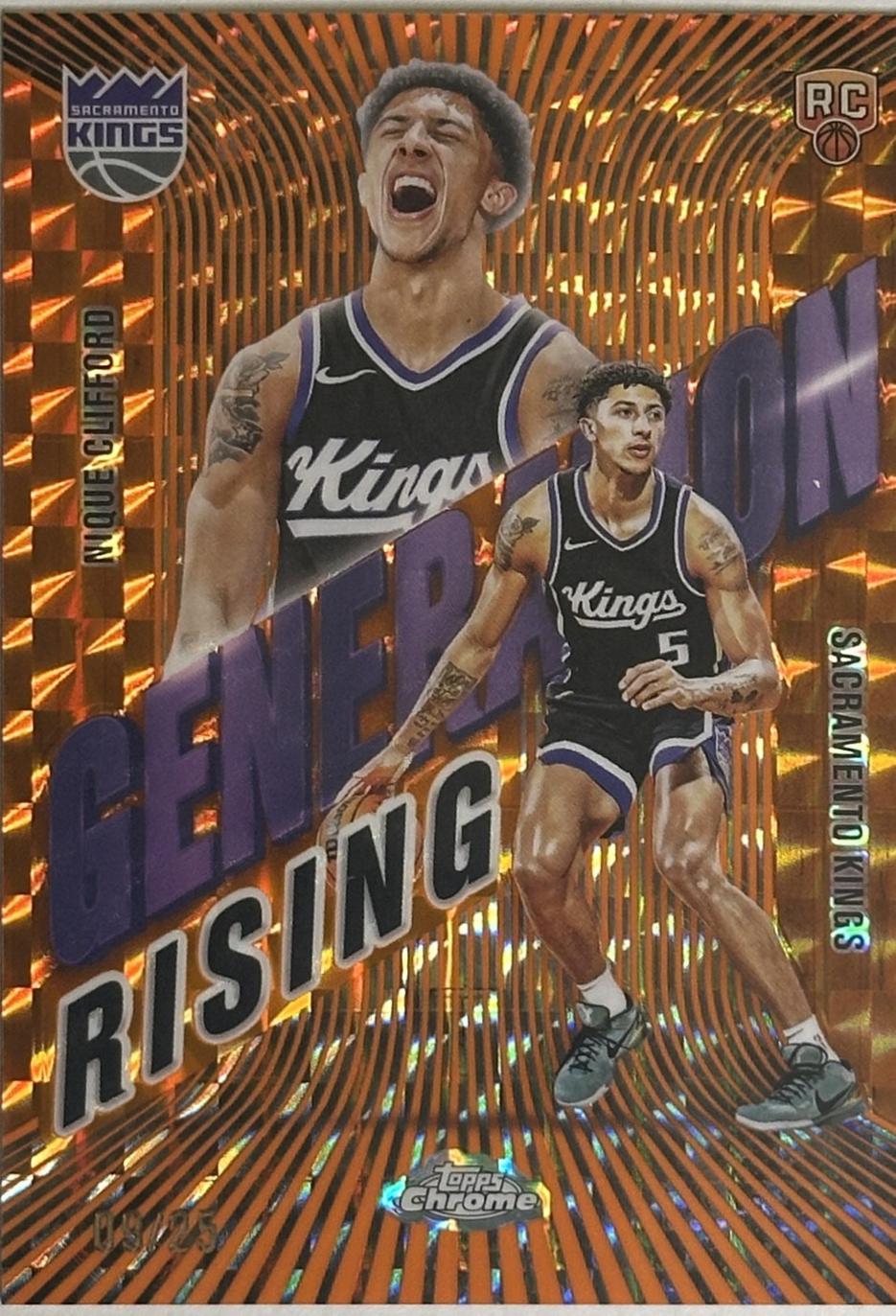 Nique Clifford [Refractor Orange Geometric] #GR-16