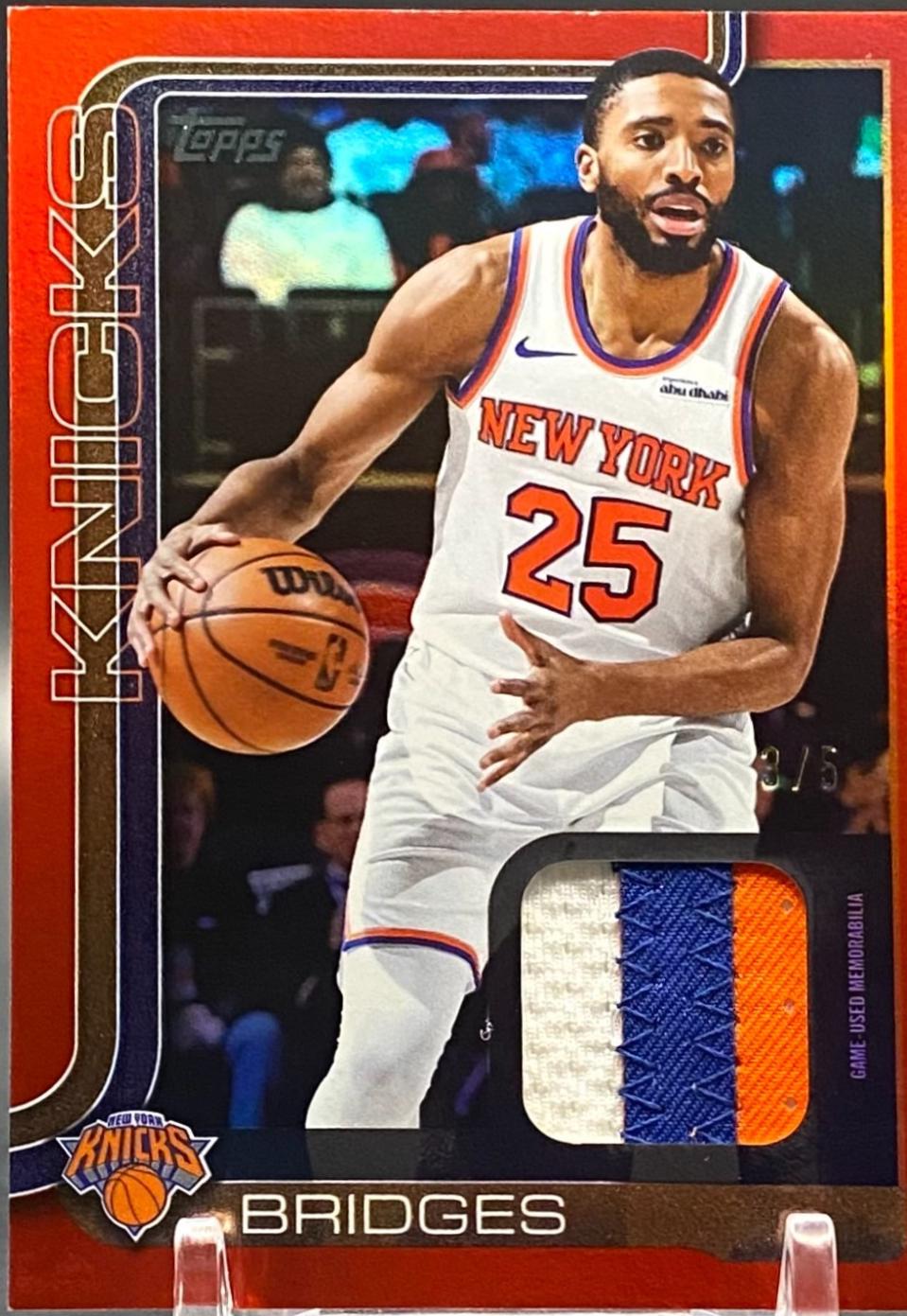 Mikal Bridges [Red Rainbow] #FRO-MB