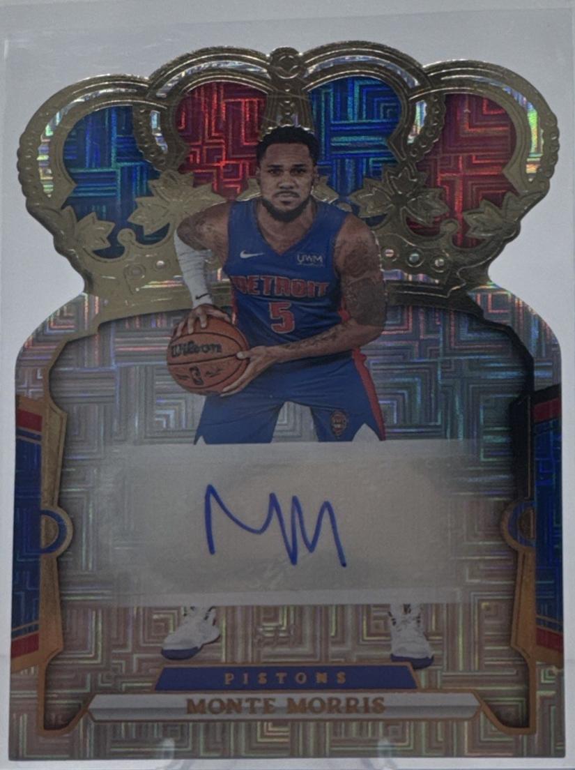 Monte Morris [Gold] #CA-MOR
