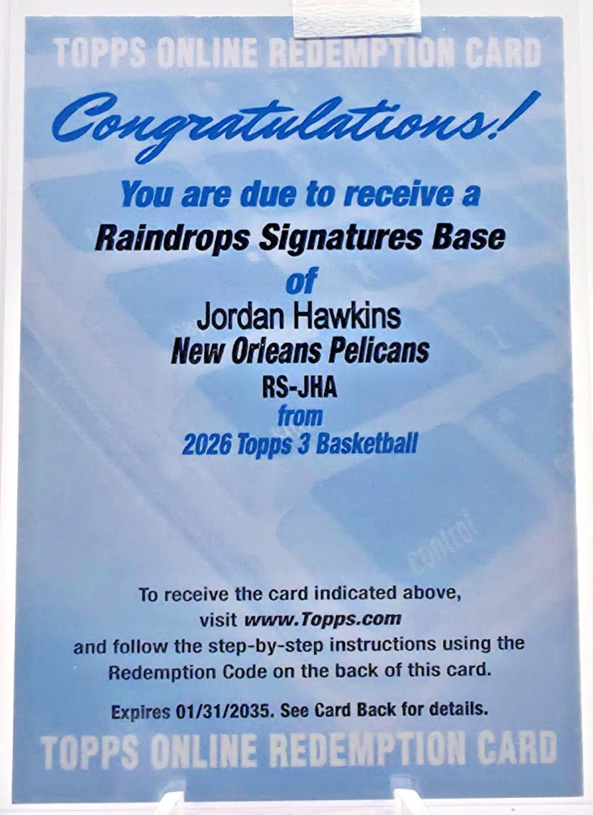 Jordan Hawkins #RS-JHA