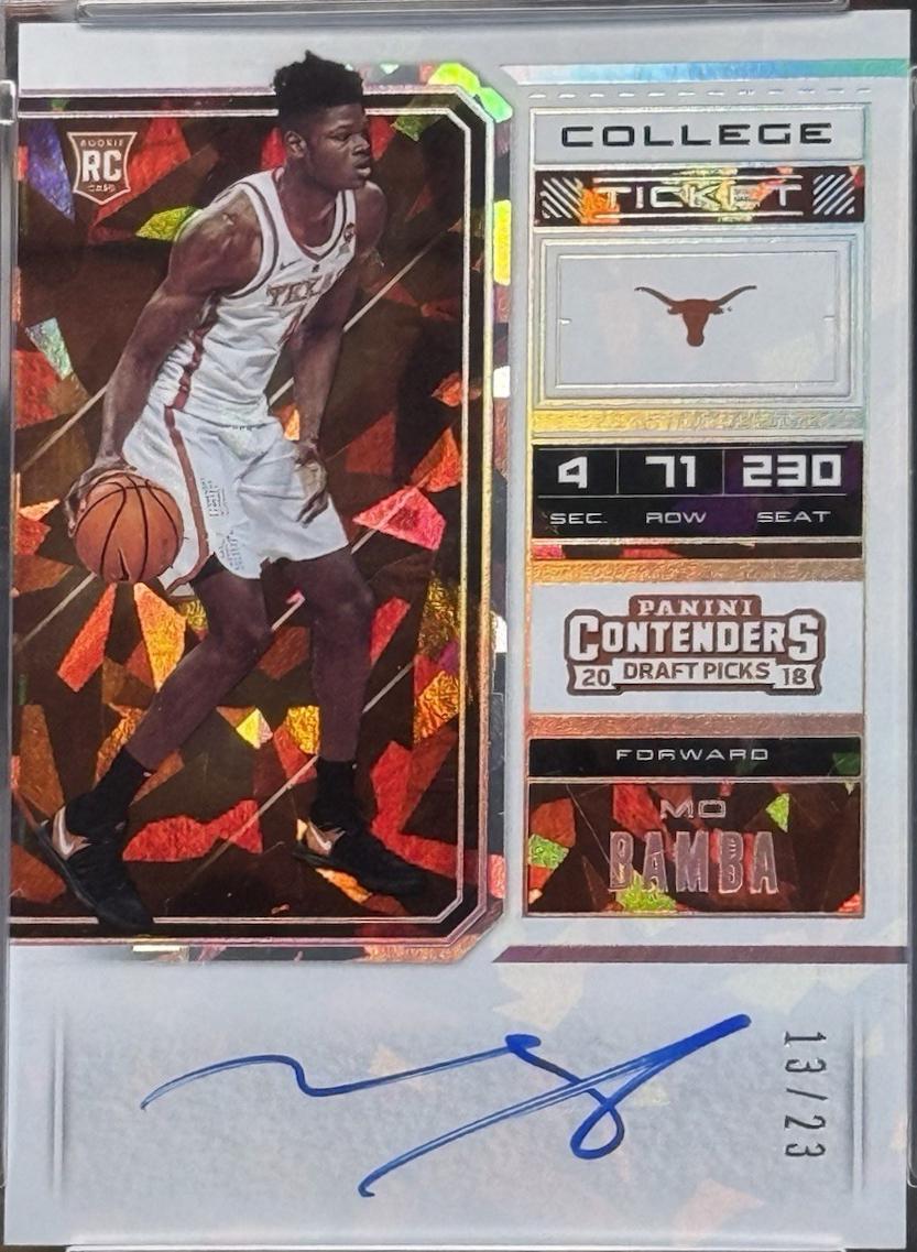 Mo Bamba [Autograph Cracked Ice] #52