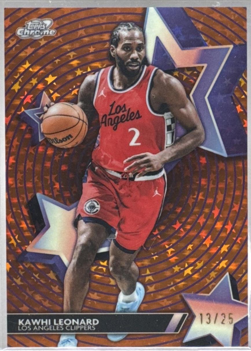 Kawhi Leonard [Orange Galactic] #SF-14