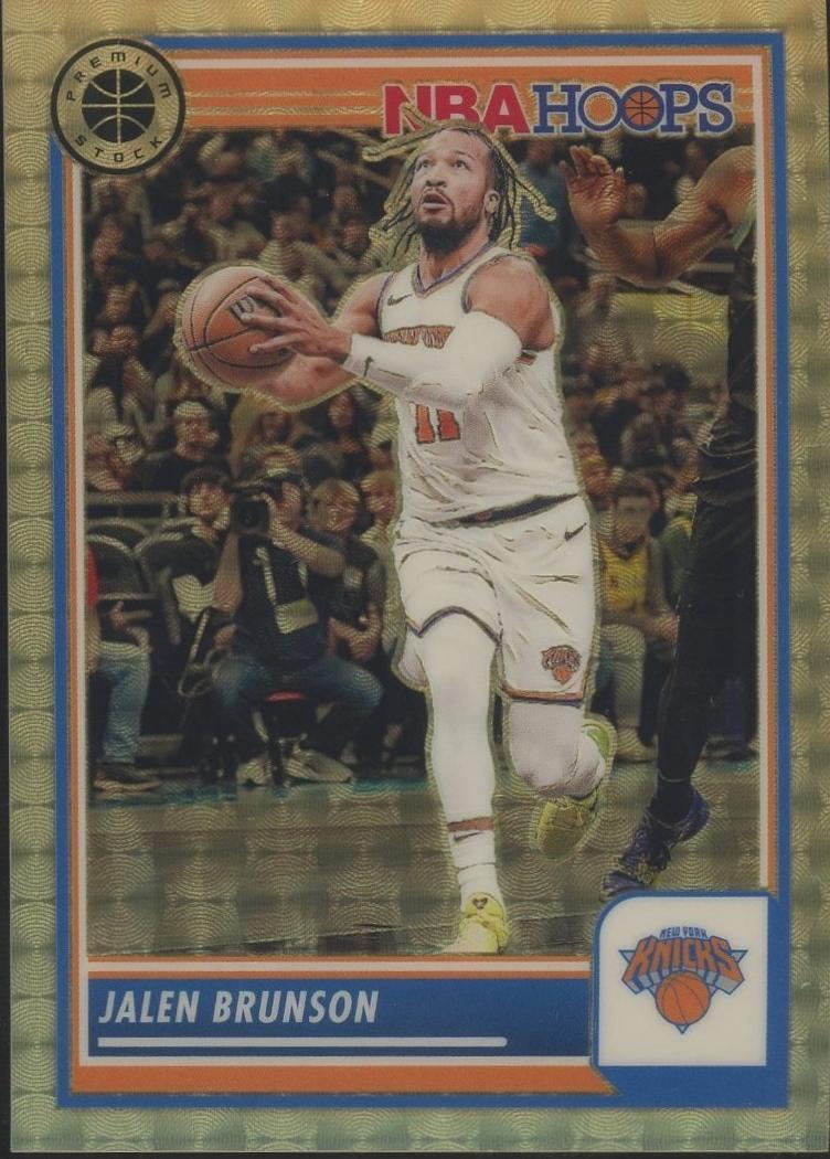 Jalen Brunson [Gold Vinyl Prizm] #242