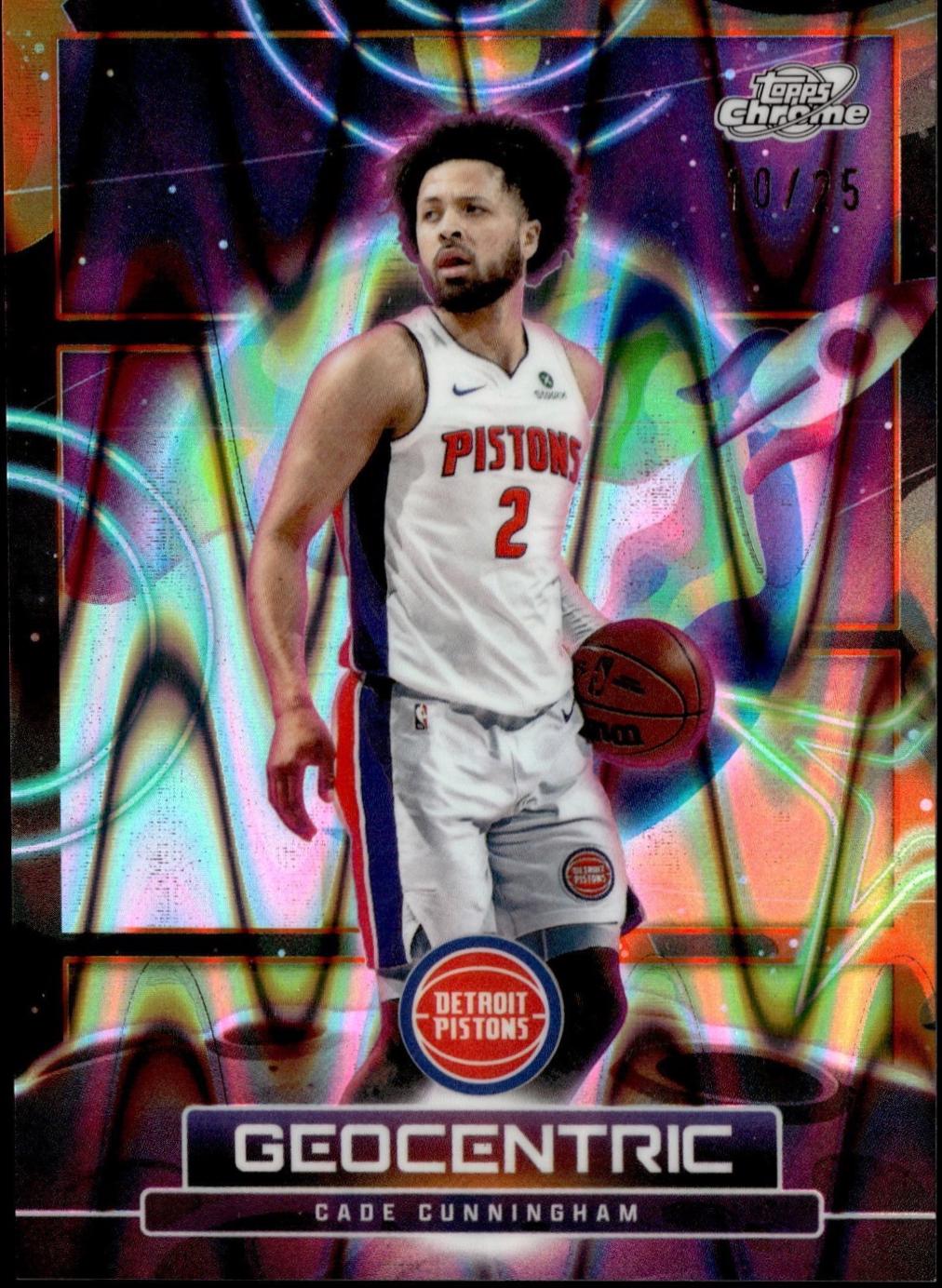 Cade Cunningham [Orange Galactic] #GE-12
