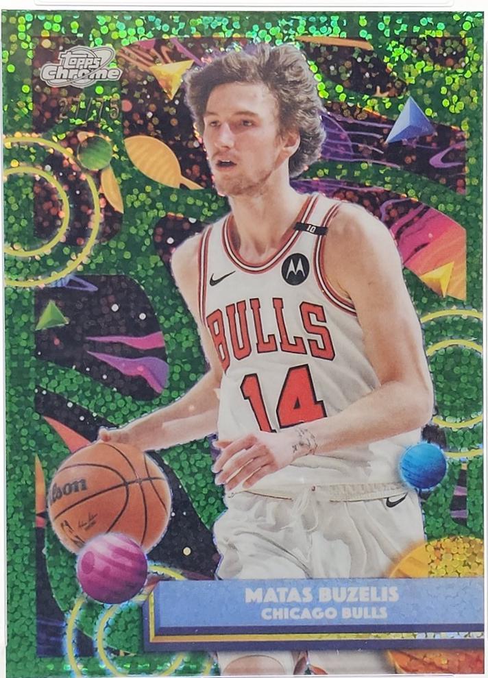 Matas Buzelis [Green Space Dust Refractor] #55
