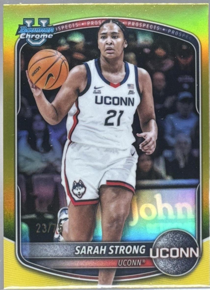 Sarah Strong [Yellow Refractor] #BCP-80