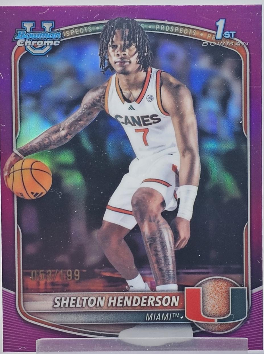 Shelton Henderson [Fuchsia Refractor] #BCP-10