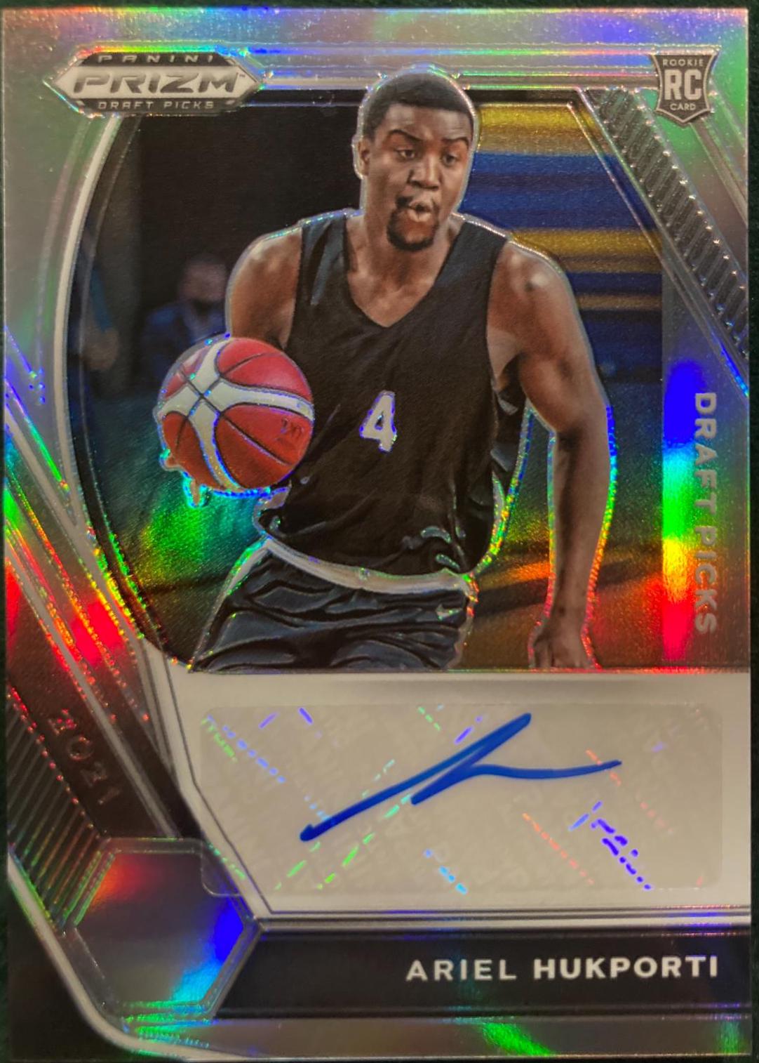 Ariel Hukporti [Silver Prizm] #DP-AHU