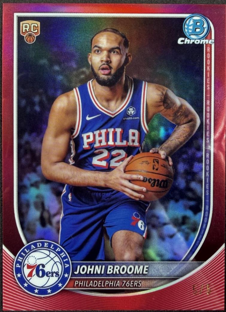 Johni Broome [Red Refractor] #BCV-35