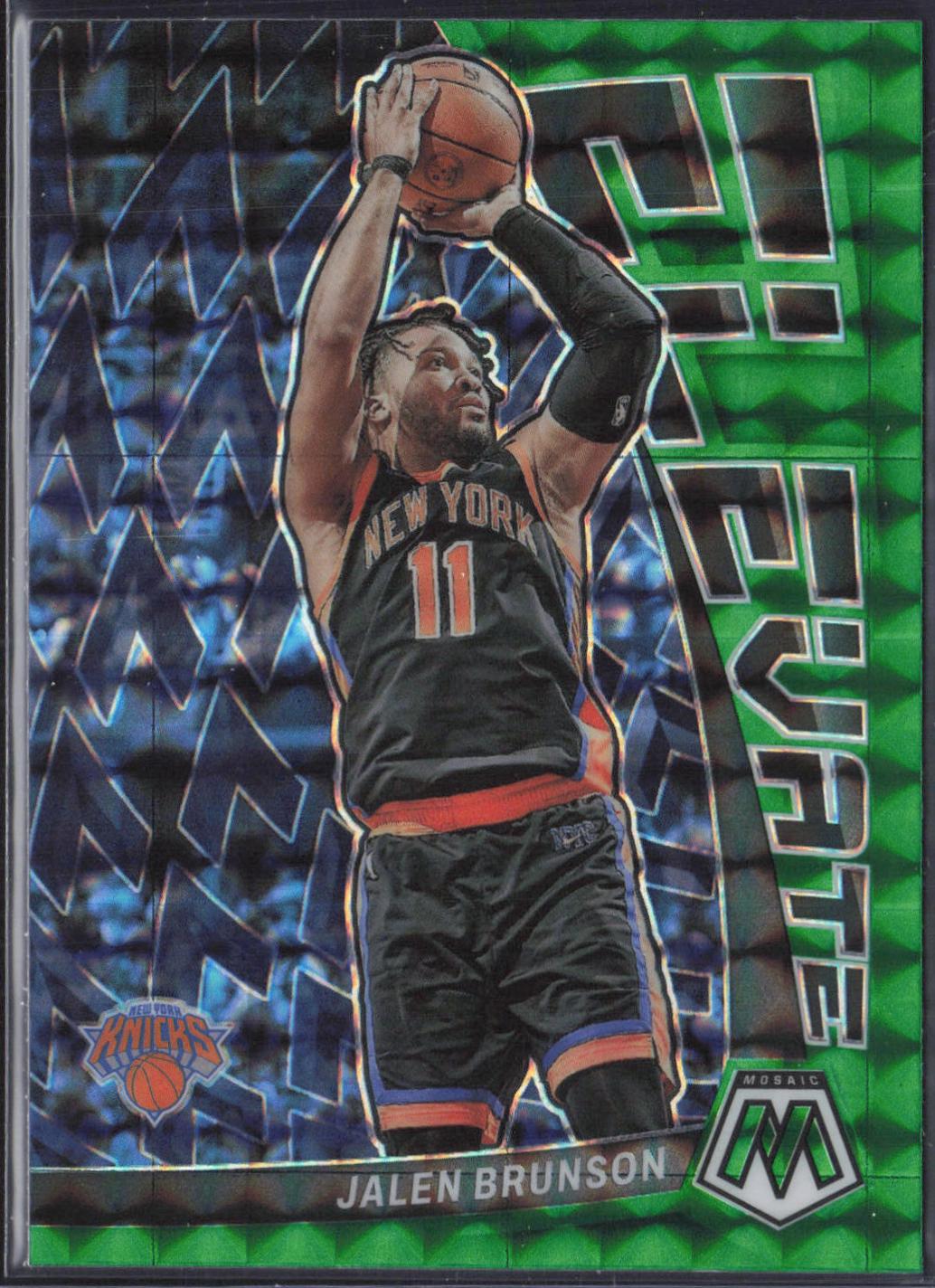 Jalen Brunson [Green Fourescent] #6