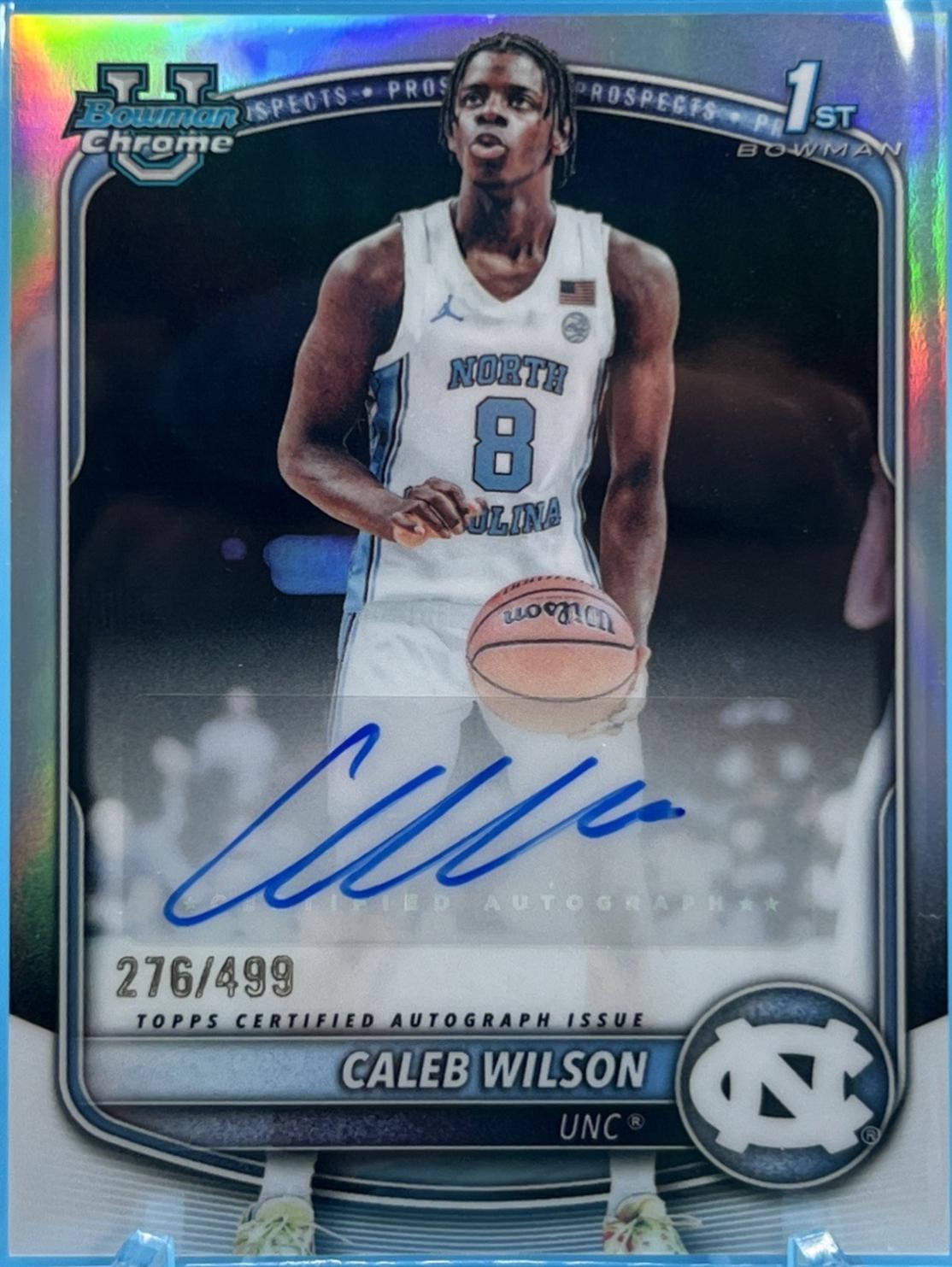 Caleb Wilson [Refractor] #CPA-CL