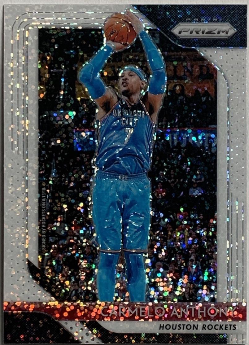 Carmelo Anthony [White Sparkle Prizm] #59