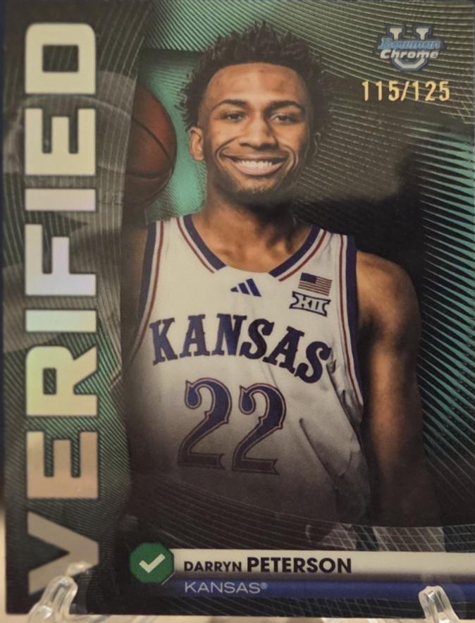 Darryn Peterson [Aqua Refractor] #BV-2