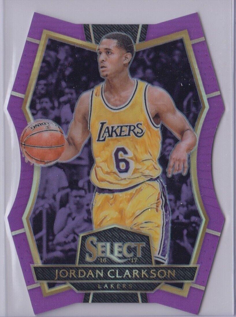 Jordan Clarkson [Purple Prizm Die Cut] #165