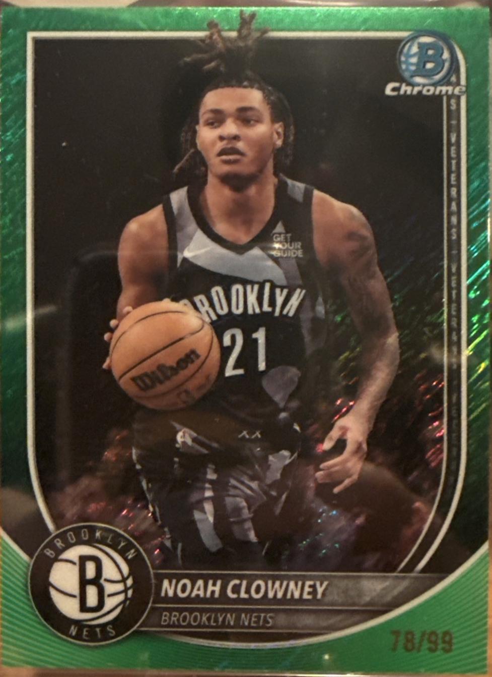 Noah Clowney [Green Border] #151
