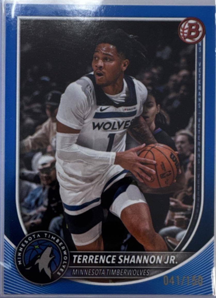 Terrence Shannon Jr. [Blue Border] #105