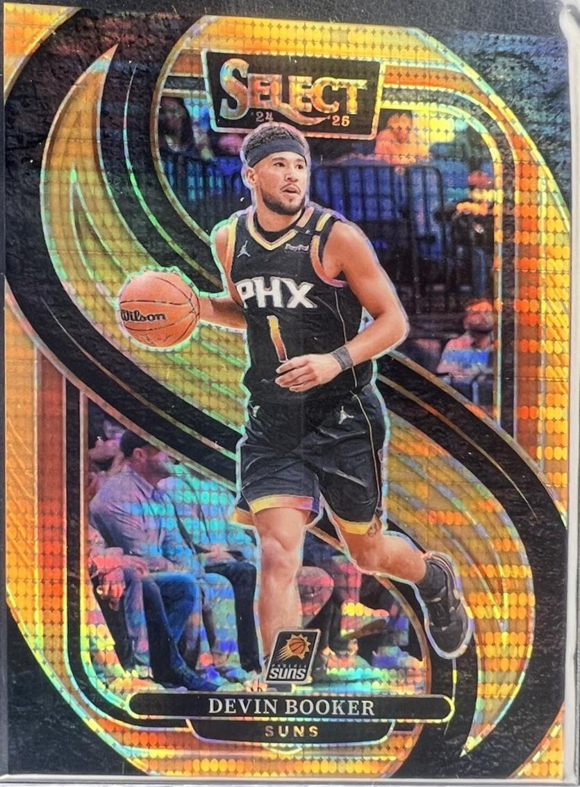 Devin Booker [Neon Orange Pulsar Prizm] #139