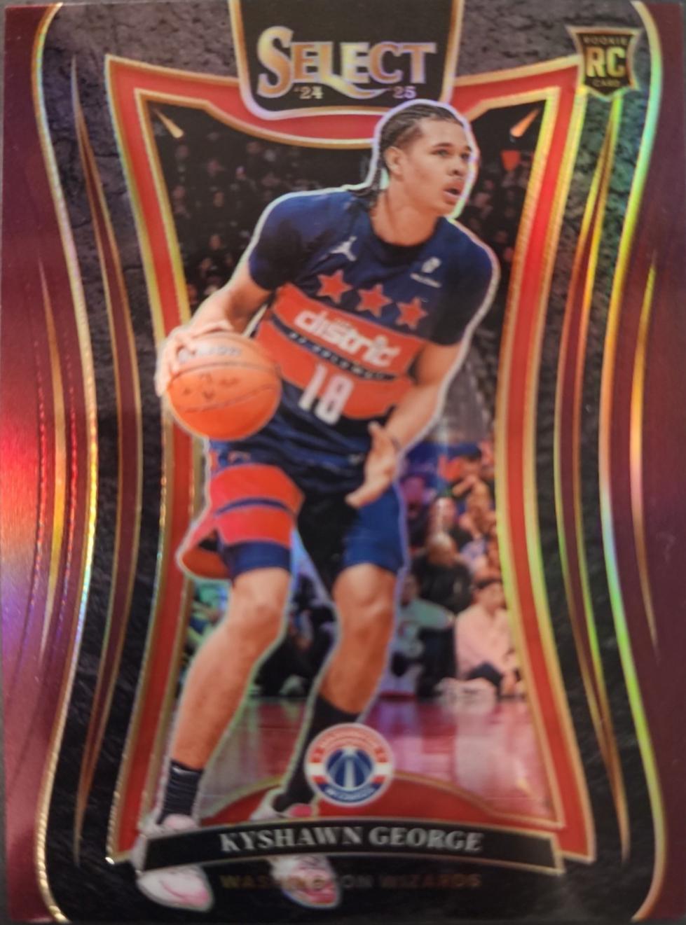 Kyshawn George [Maroon Prizm] #374