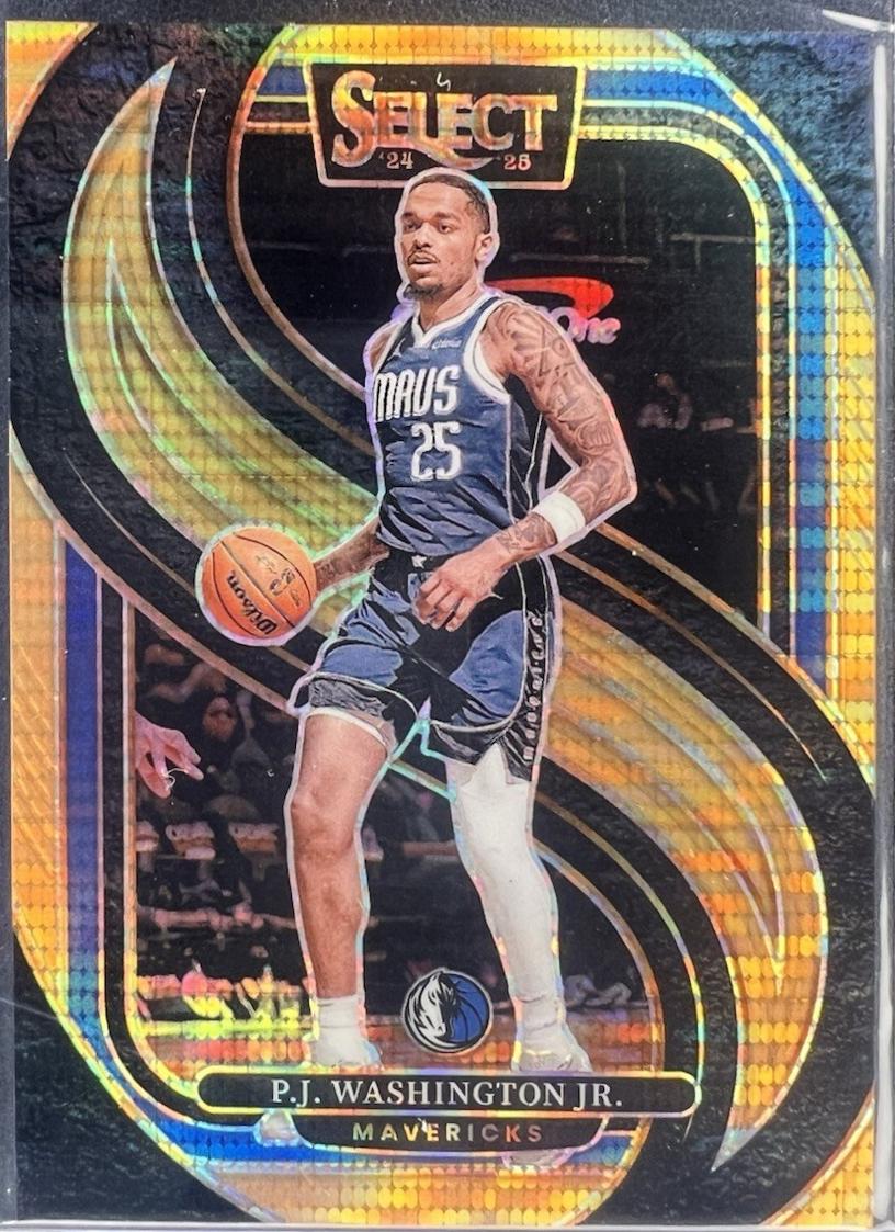 P.J. Washington Jr. [Neon Orange Pulsar Prizm] #154