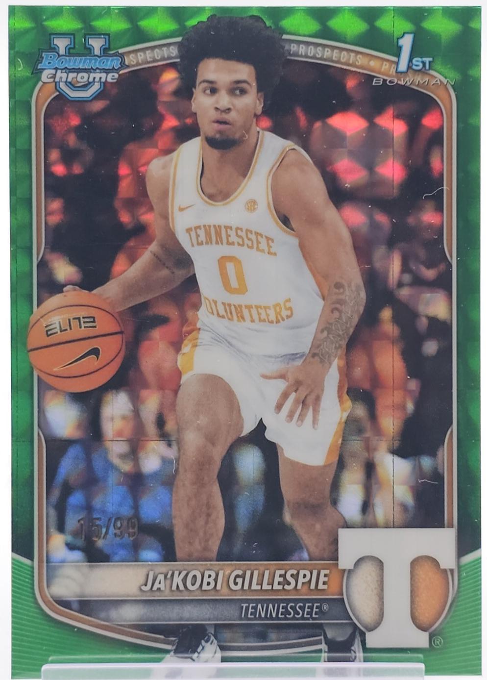 Ja'Kobi Gillespie [Green Geometric] #BCP-58