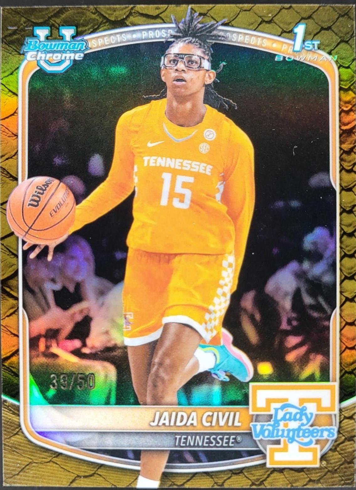 Jaida Civil [Reptilian Gold Refractor] #BCP-74
