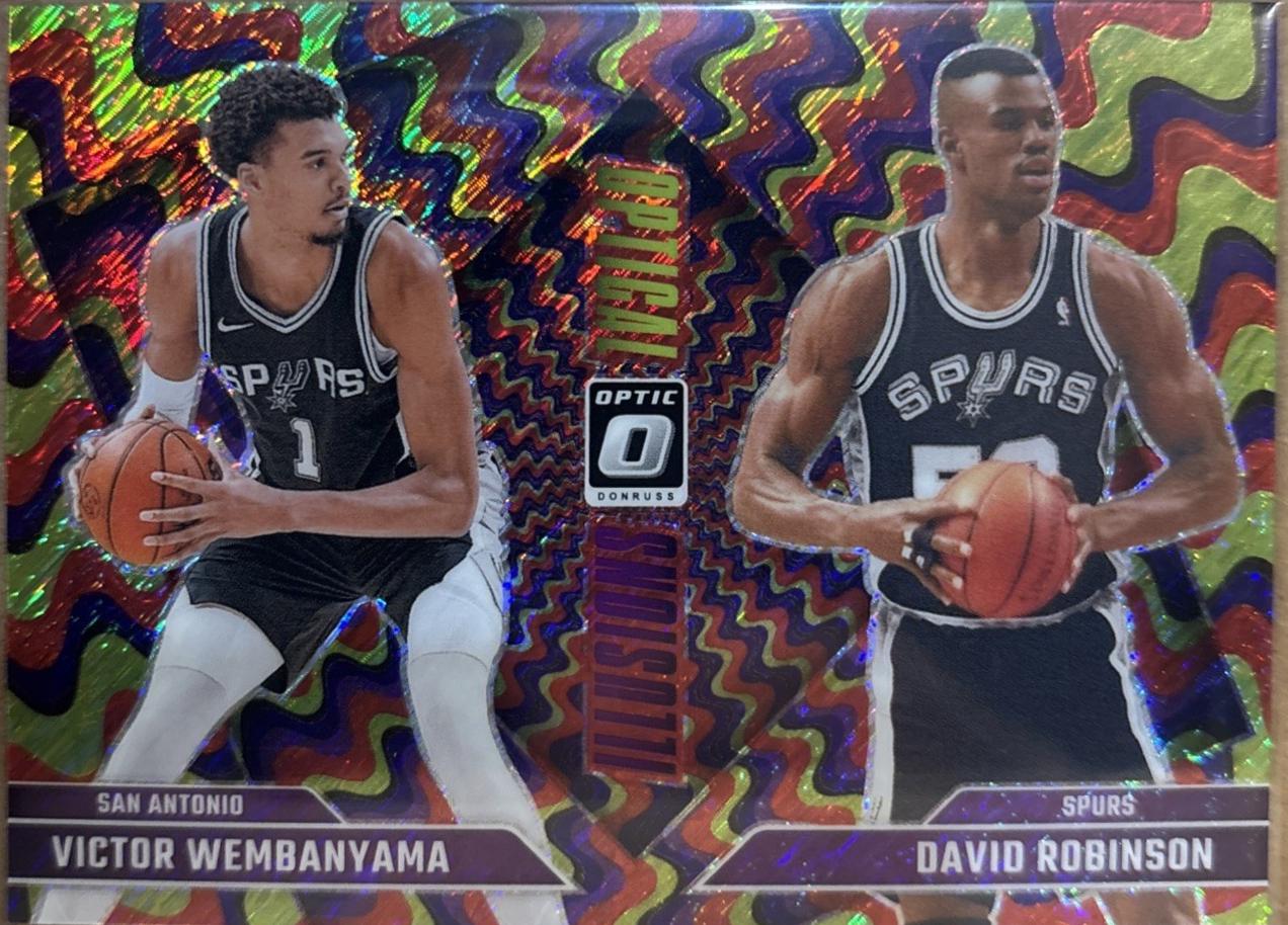 David Robinson / Victor Wembanyama [Red Shimmer] #5