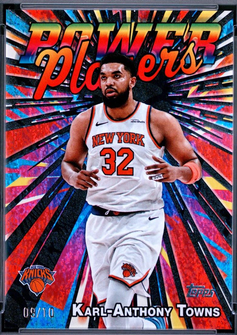 Karl-Anthony Towns [Holo Black Foil] #PP-4
