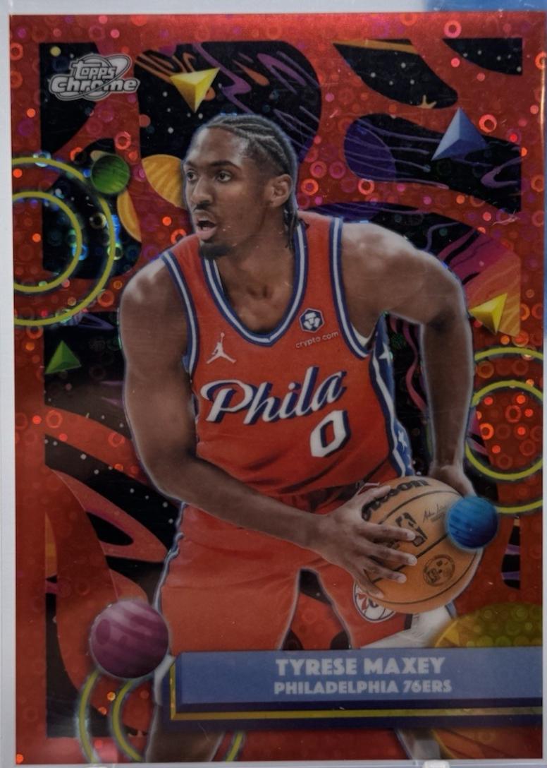 Tyrese Maxey [Lunar Refractor] #57