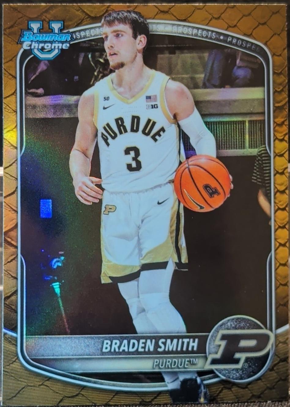 Braden Smith [Reptilian Gold Refractor] #BCP-94