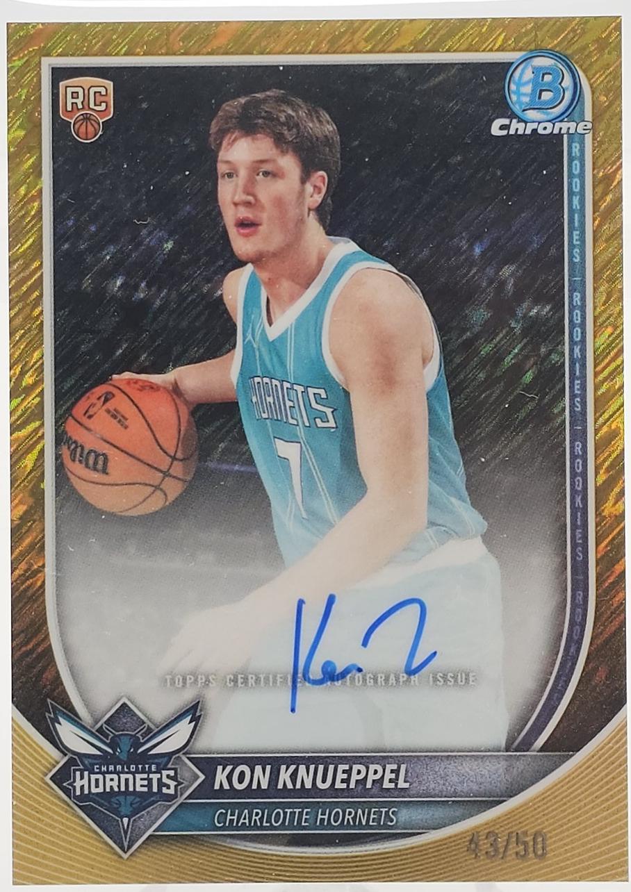 Kon Knueppel [Gold Shimmer Refractor] #BCA-KK