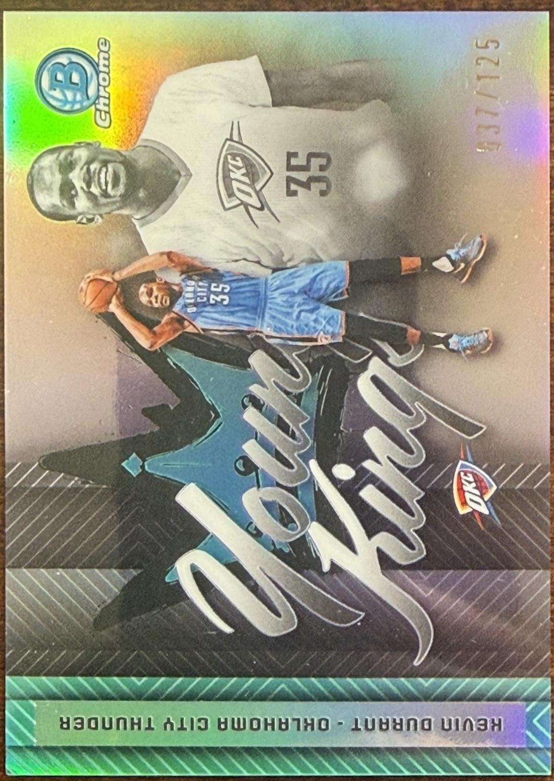 Kevin Durant [Aqua Refractor] #YK-14