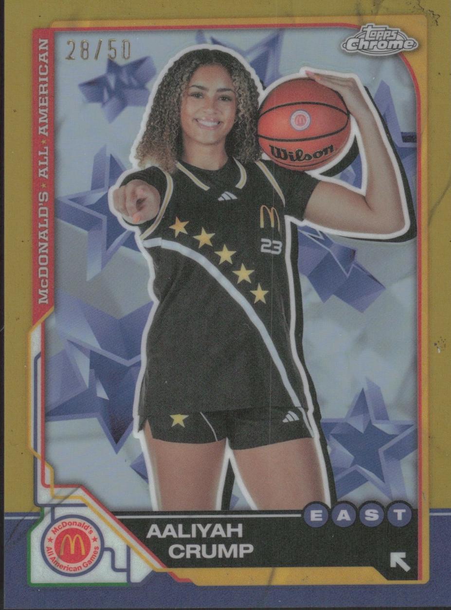 Aaliyah Crump [Gold Refractor] #16