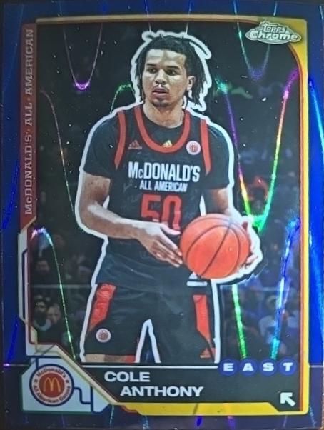 Cole Anthony [Blue RayWave Refractor] #94