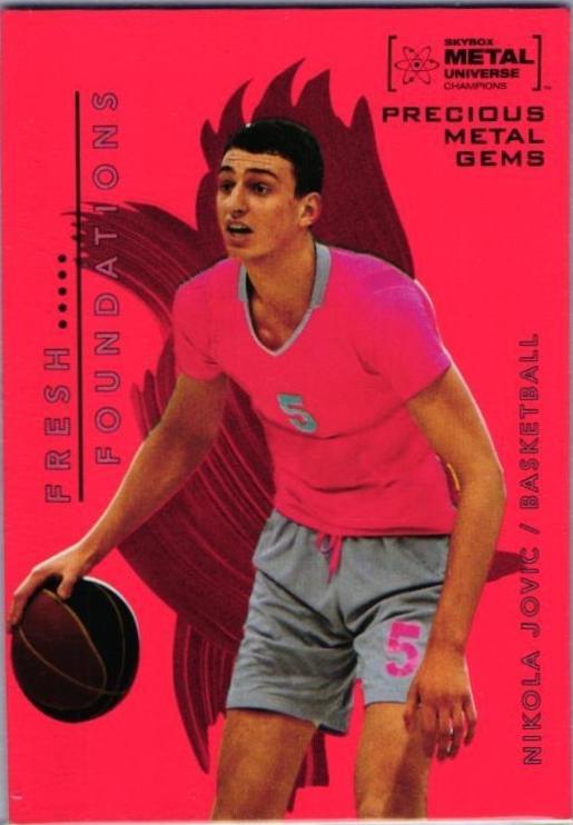 Nikola Jovic [Red Precious Metal Gems] #FF35
