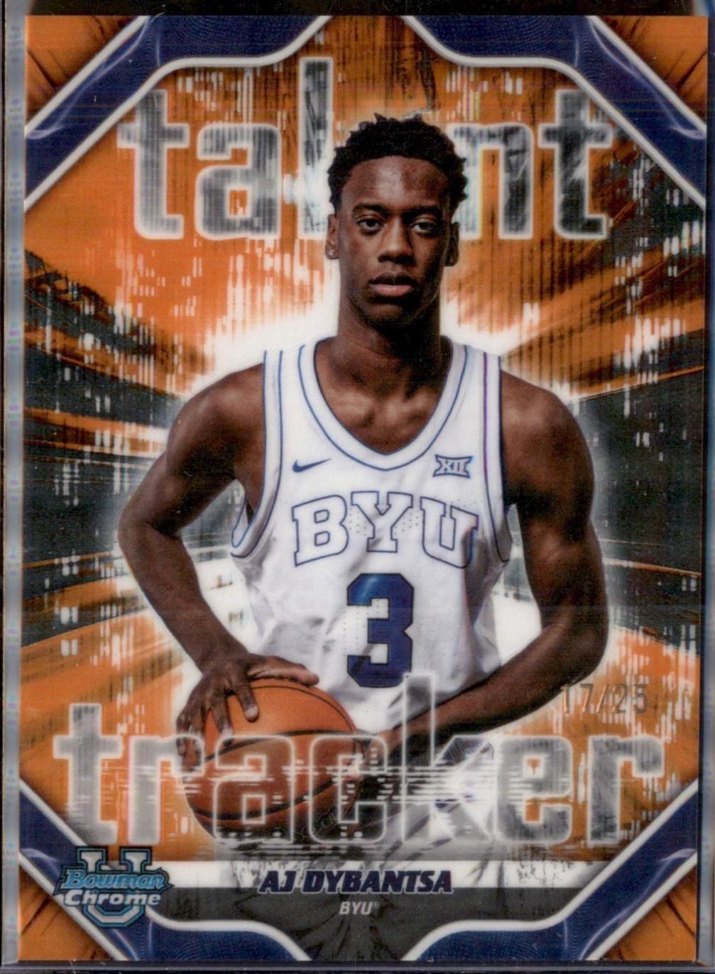 AJ Dybantsa [Orange Refractor] #TT-1