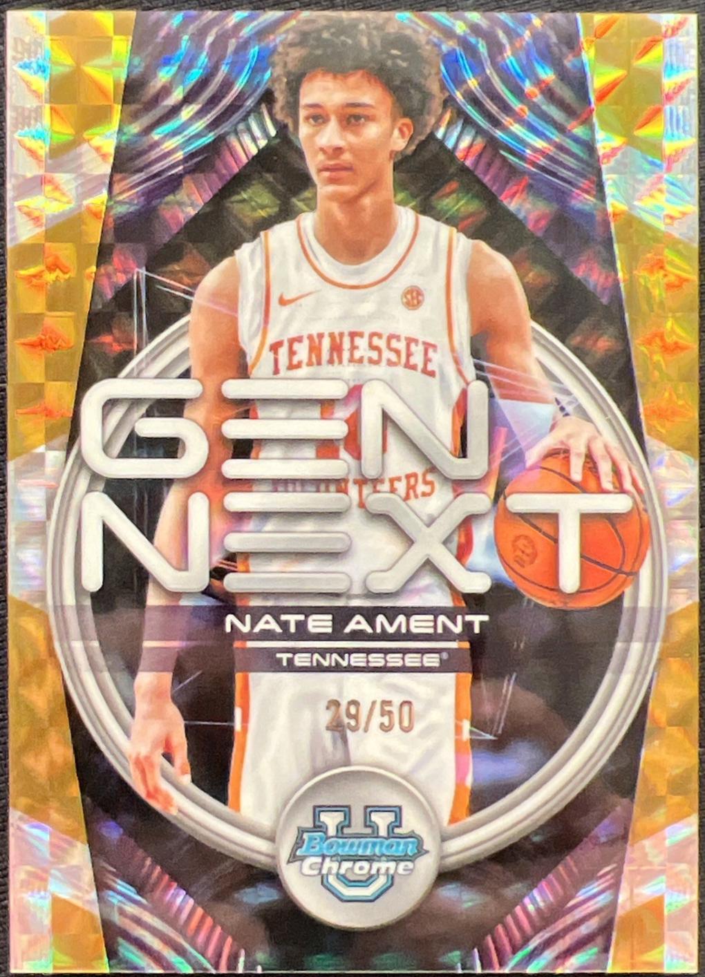 Nate Ament [Gold Geometric] #GN-10