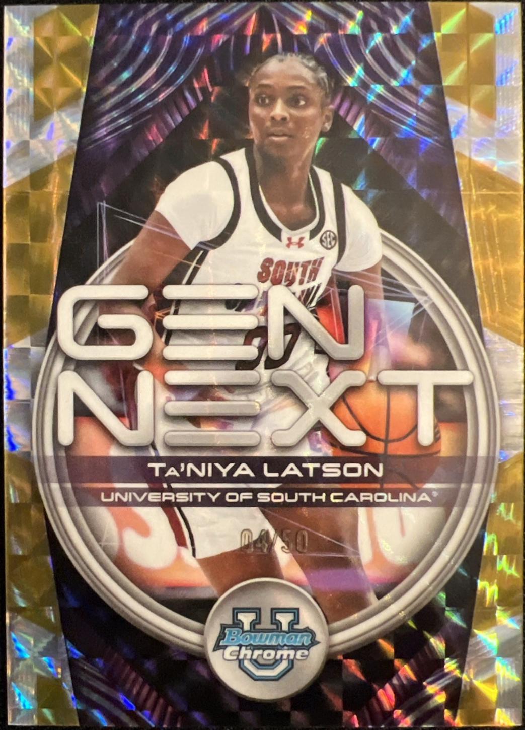 Ta'Niya Latson [Gold Refractor] #GN-16