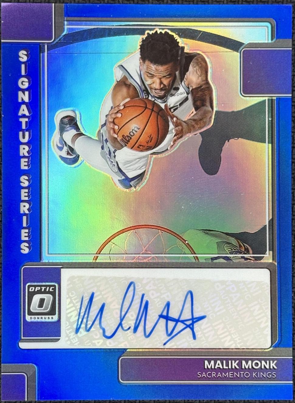 Malik Monk [Blue] #SS-MKM
