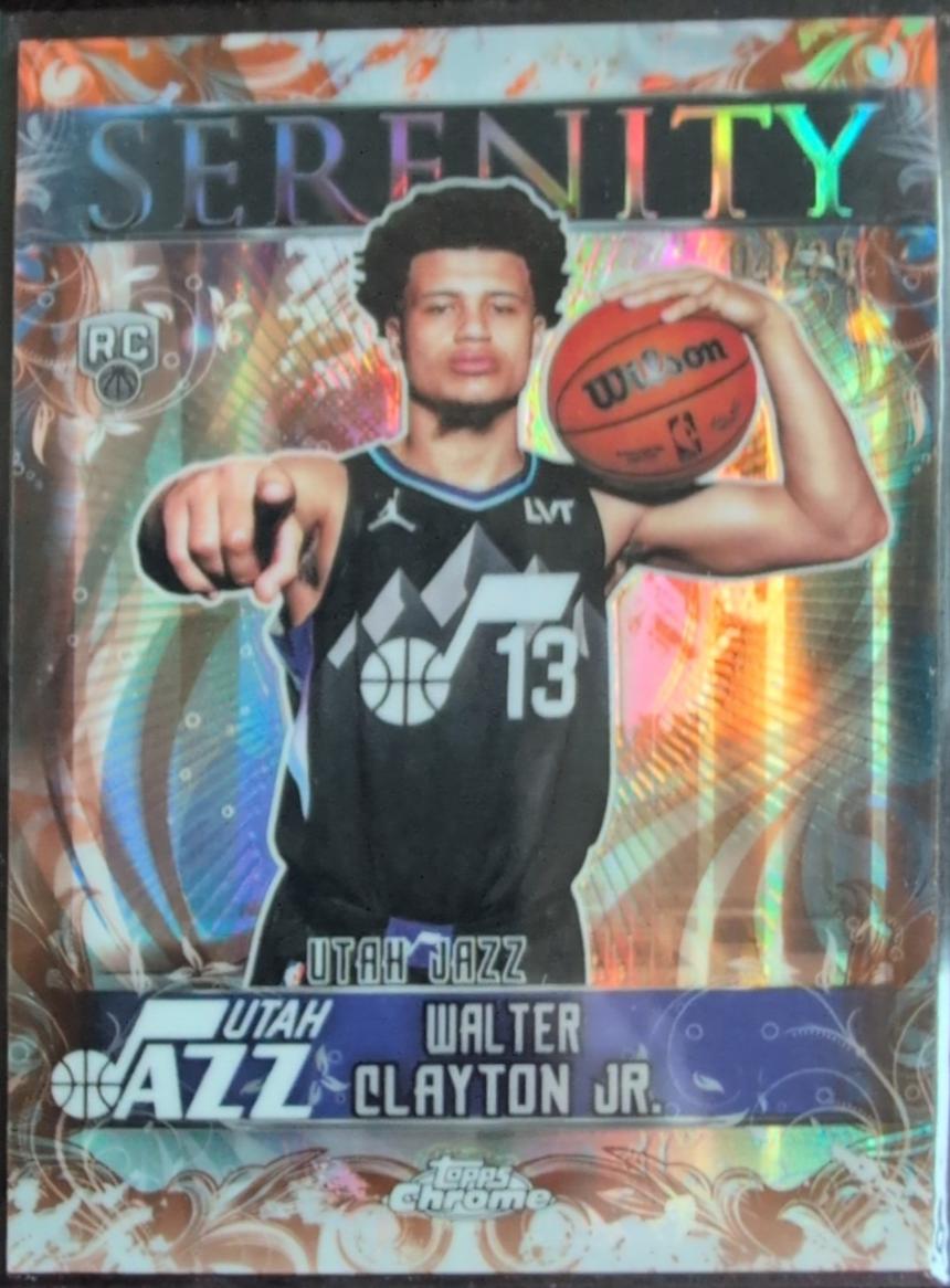 Walter Clayton Jr. [Orange Refractor] #SY-14