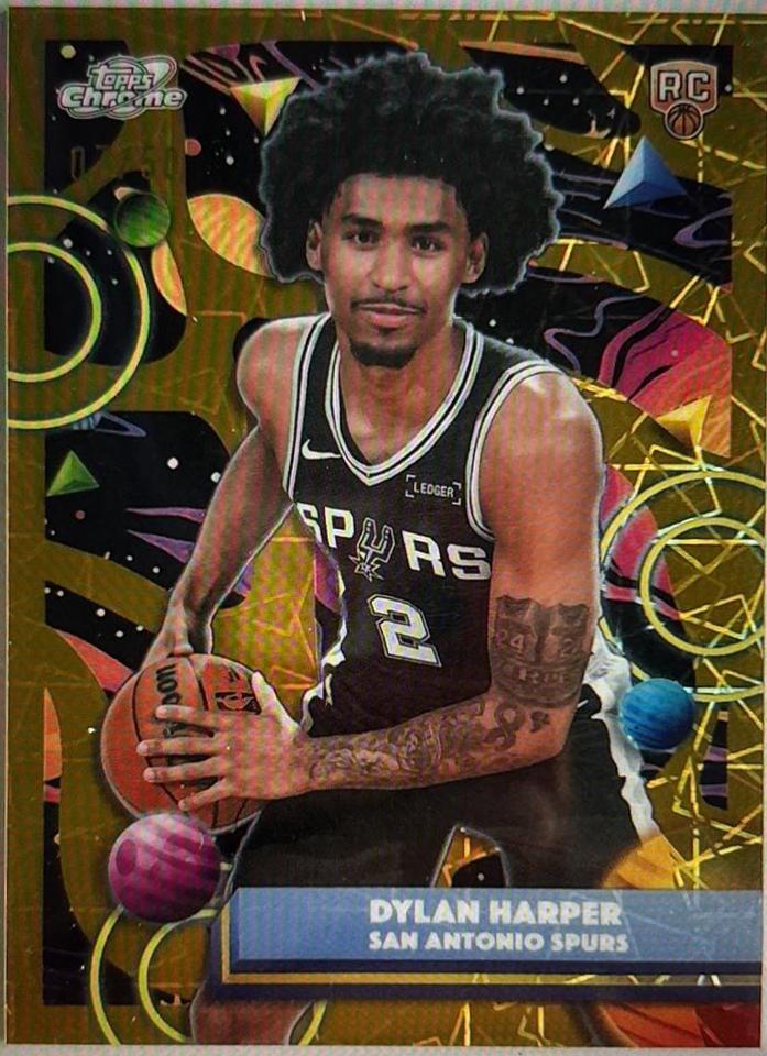 Dylan Harper [Gold Interstellar Refractor] #186