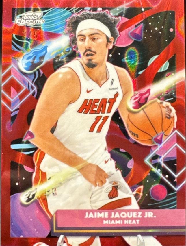 Jaime Jaquez Jr. [Red Flare Refractor] #6
