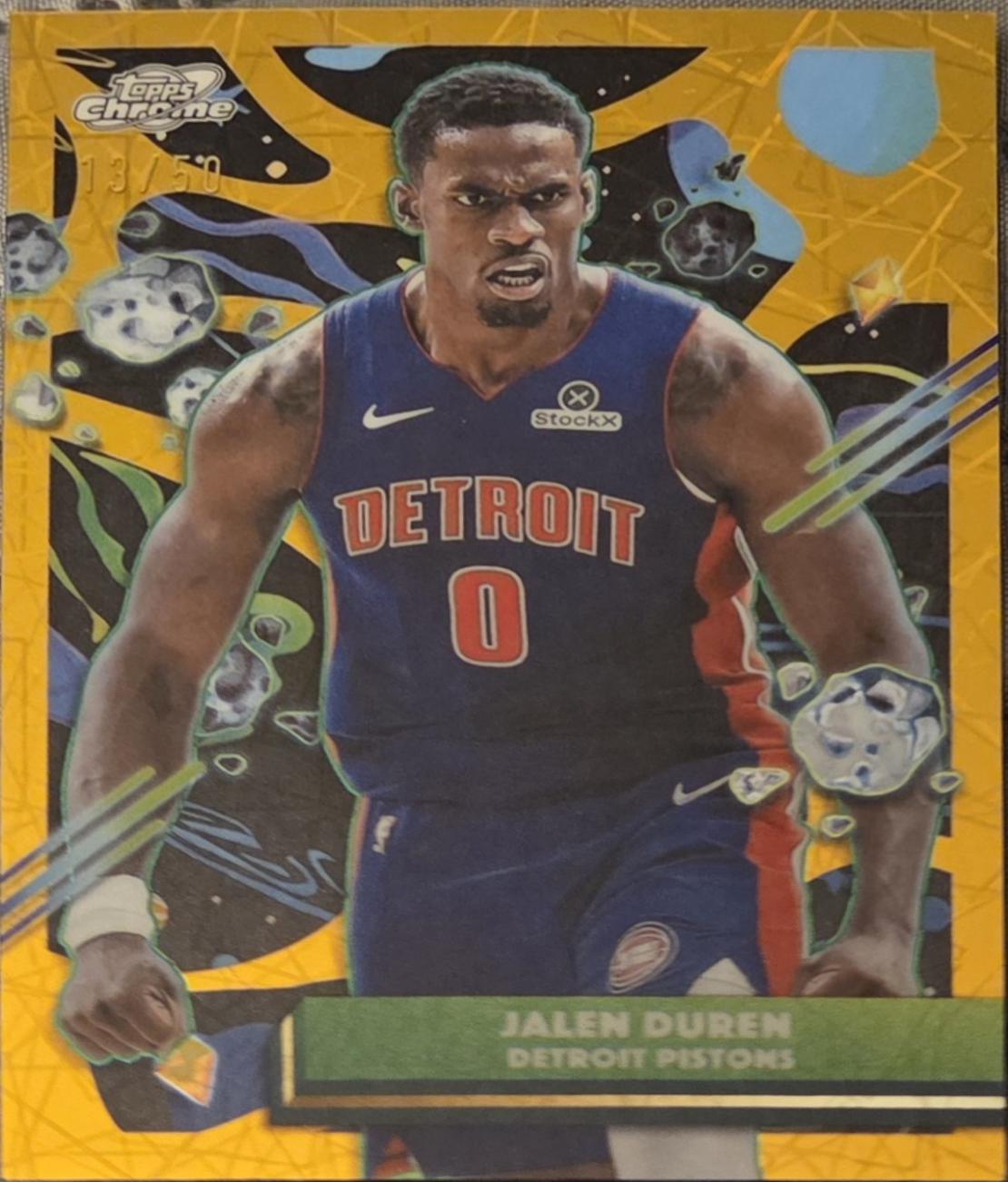 Jalen Duren [Gold Interstellar Refractor] #189