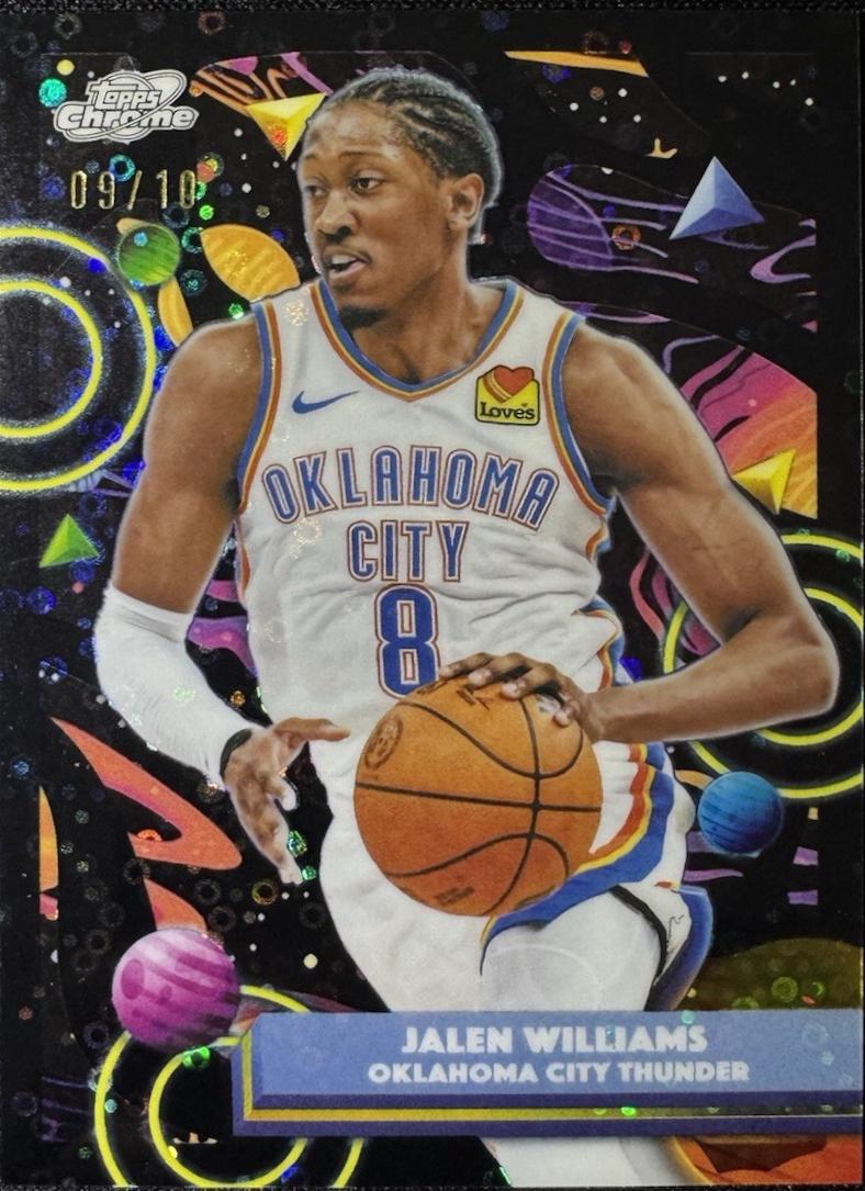 Jalen Williams [Black Eclipse Refractor] #130