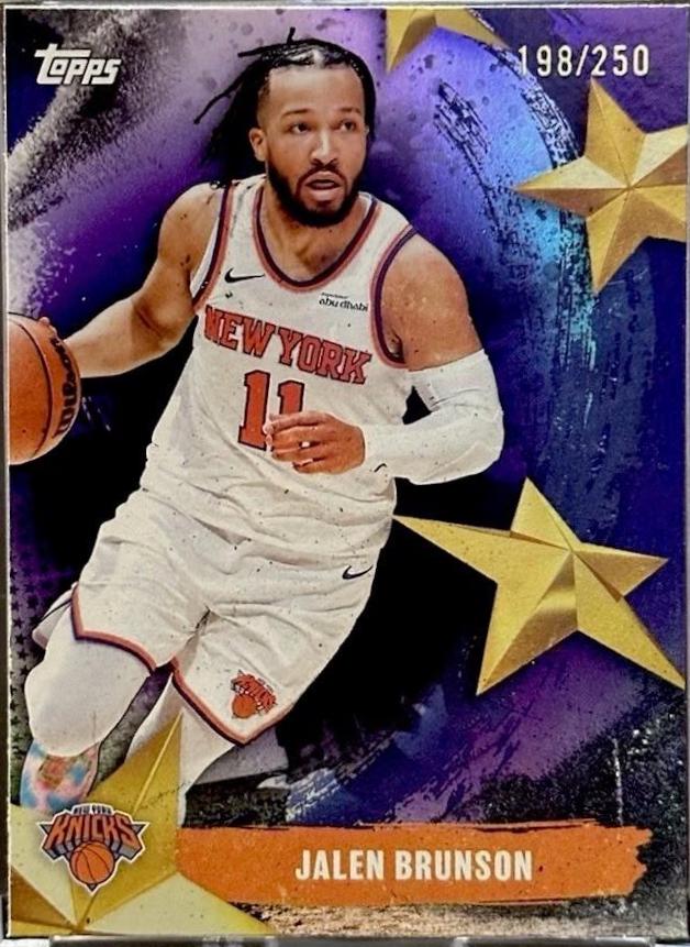 Jalen Brunson [Purple Star] #SA-10