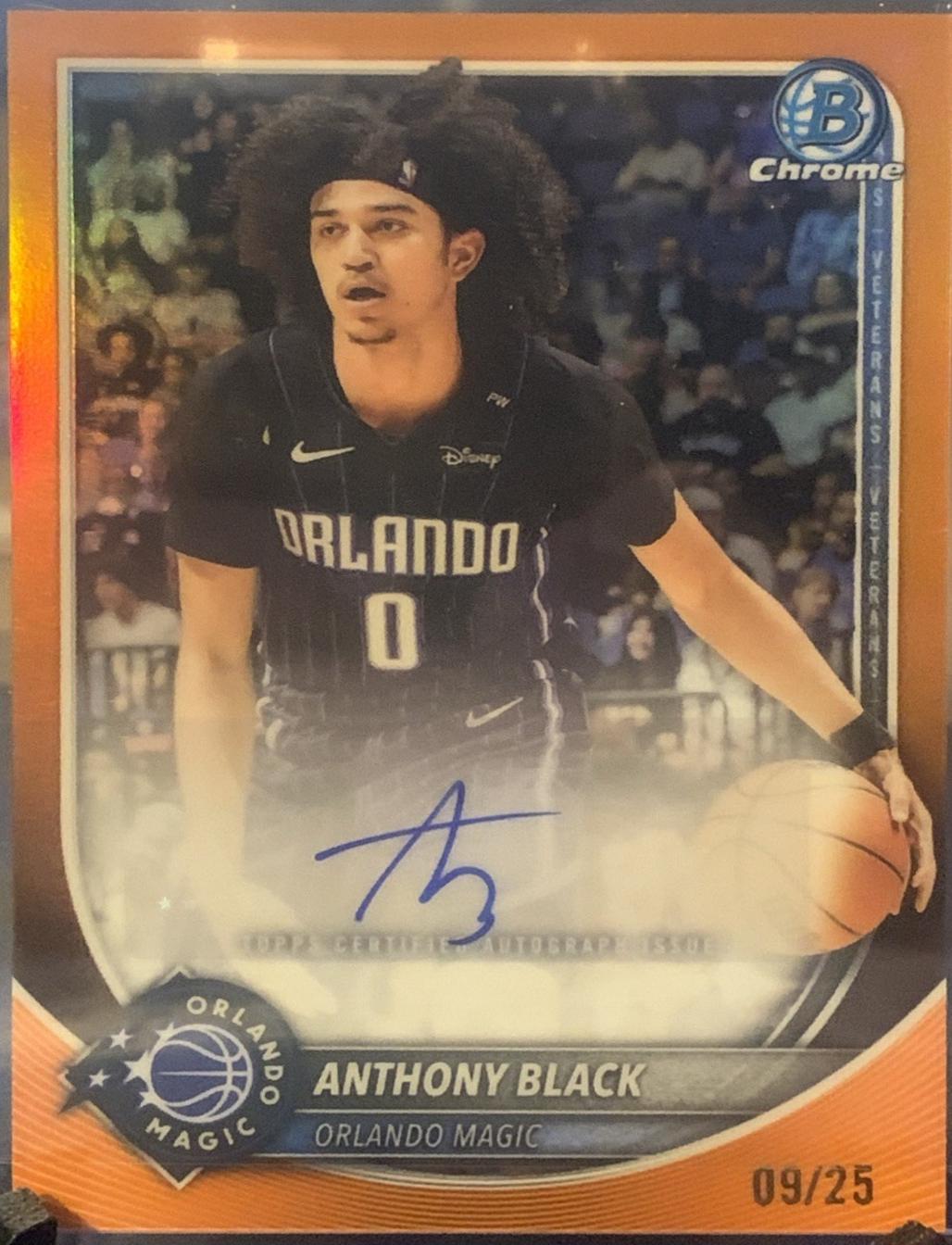 Anthony Black [Orange Refractor] #BCA-AR