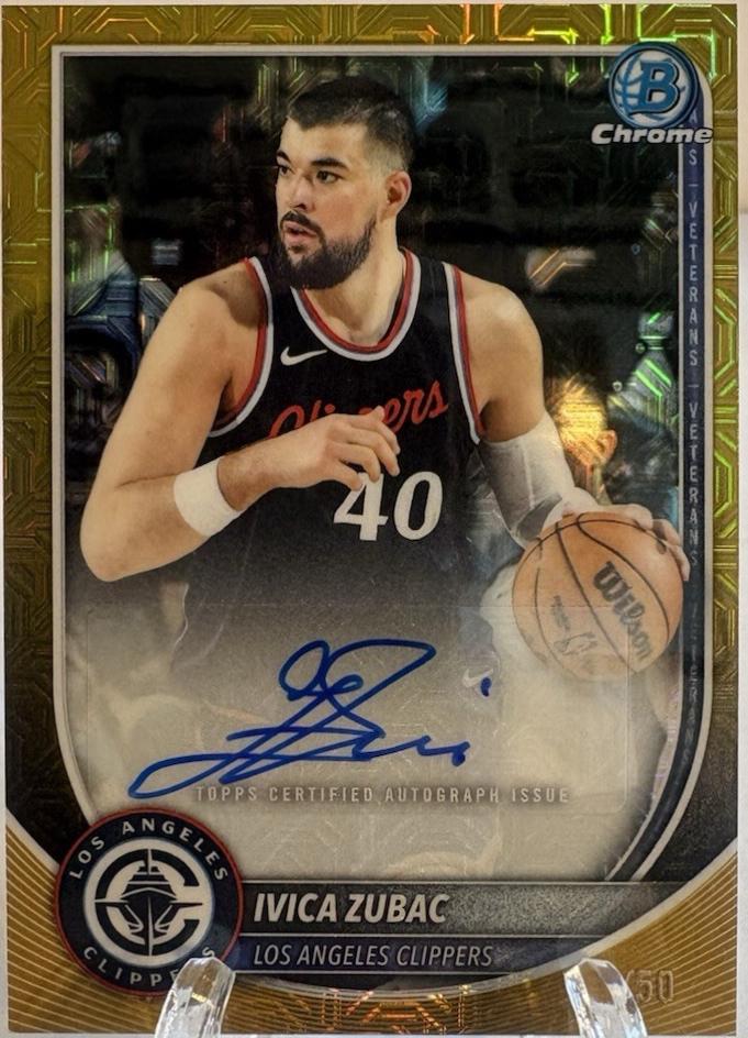 Ivica Zubac [Gold Refractor] #BCA-IZ