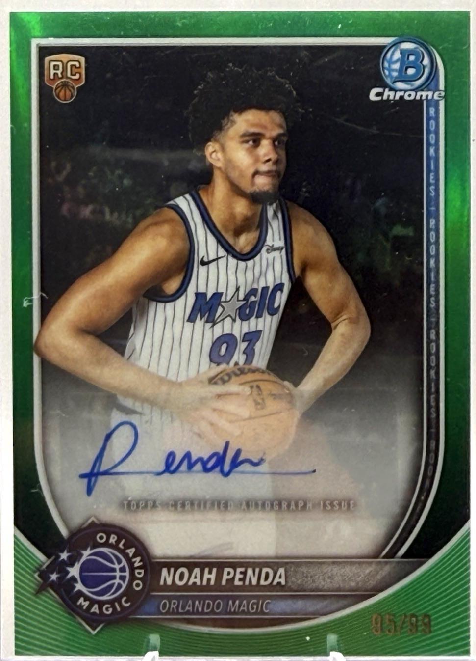 Noah Penda [Reptilian Green Refractor] #BCA-NP