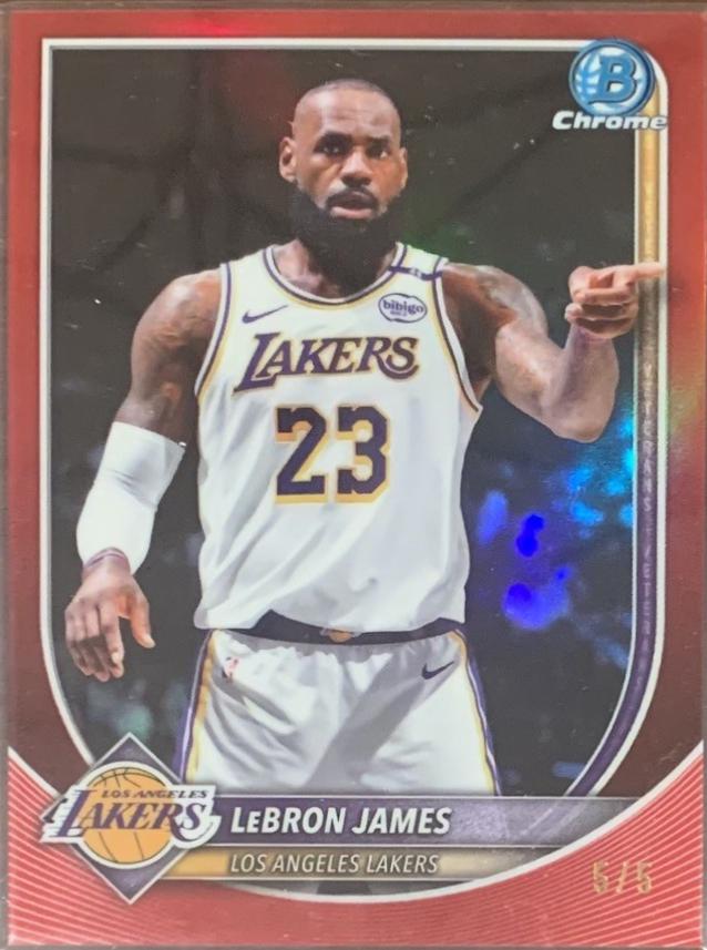 LeBron James [Red Border] #121